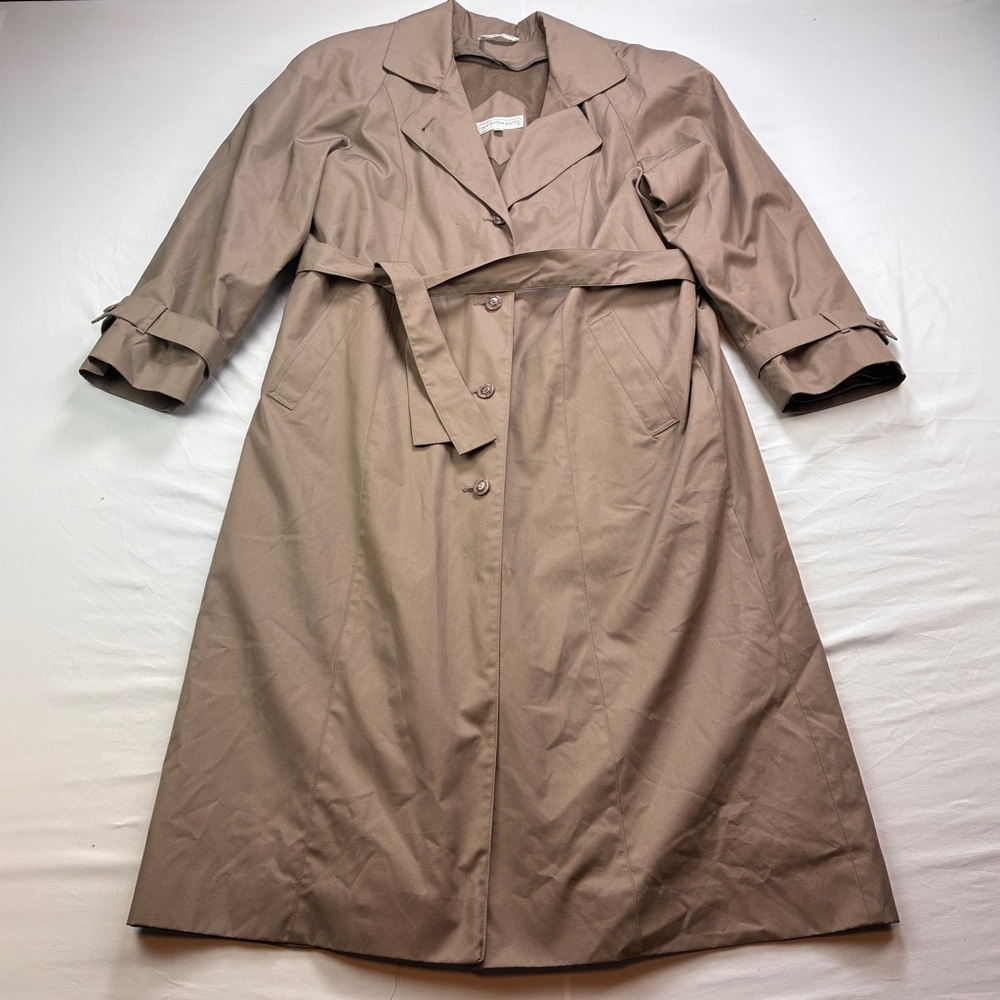Investments Women's Trench Coat in Khaki